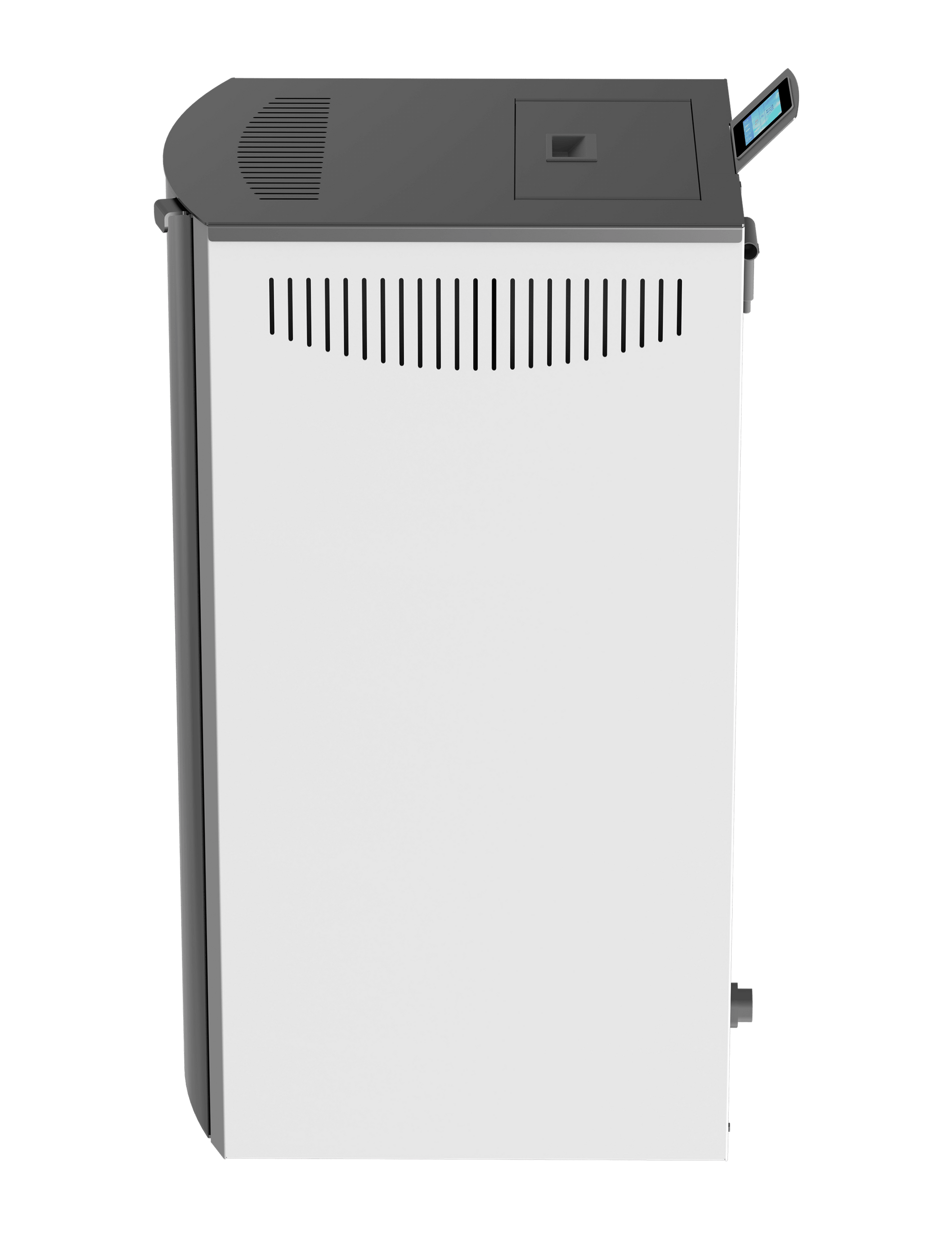 Пелетна камина с водна риза Mareli Systems ONYX FULL GLASS