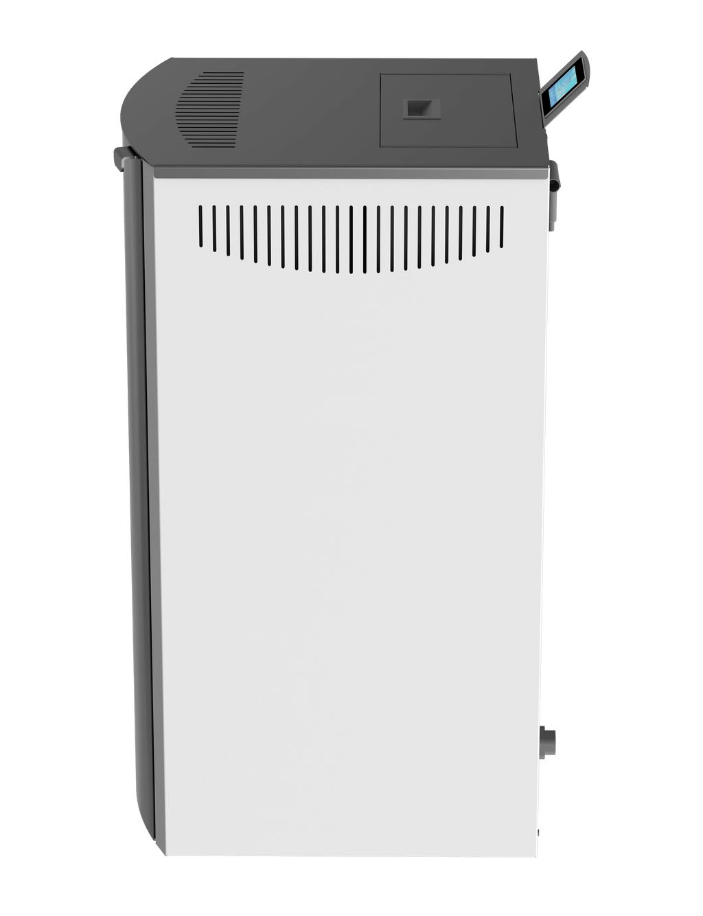 Пелетна камина с водна риза Mareli Systems ONYX FULL GLASS