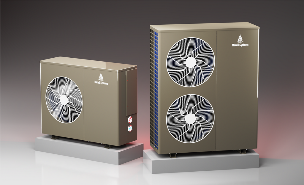 Термопомпа въздух-вода 12 BTU моноблок Mareli Systems